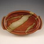 Oval Casserole Dish in Copper Canyon