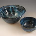 Assorted bowls in Starry Night