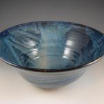 Large Serving bowl in Starry Night