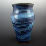 Tall Vase in Starry Night